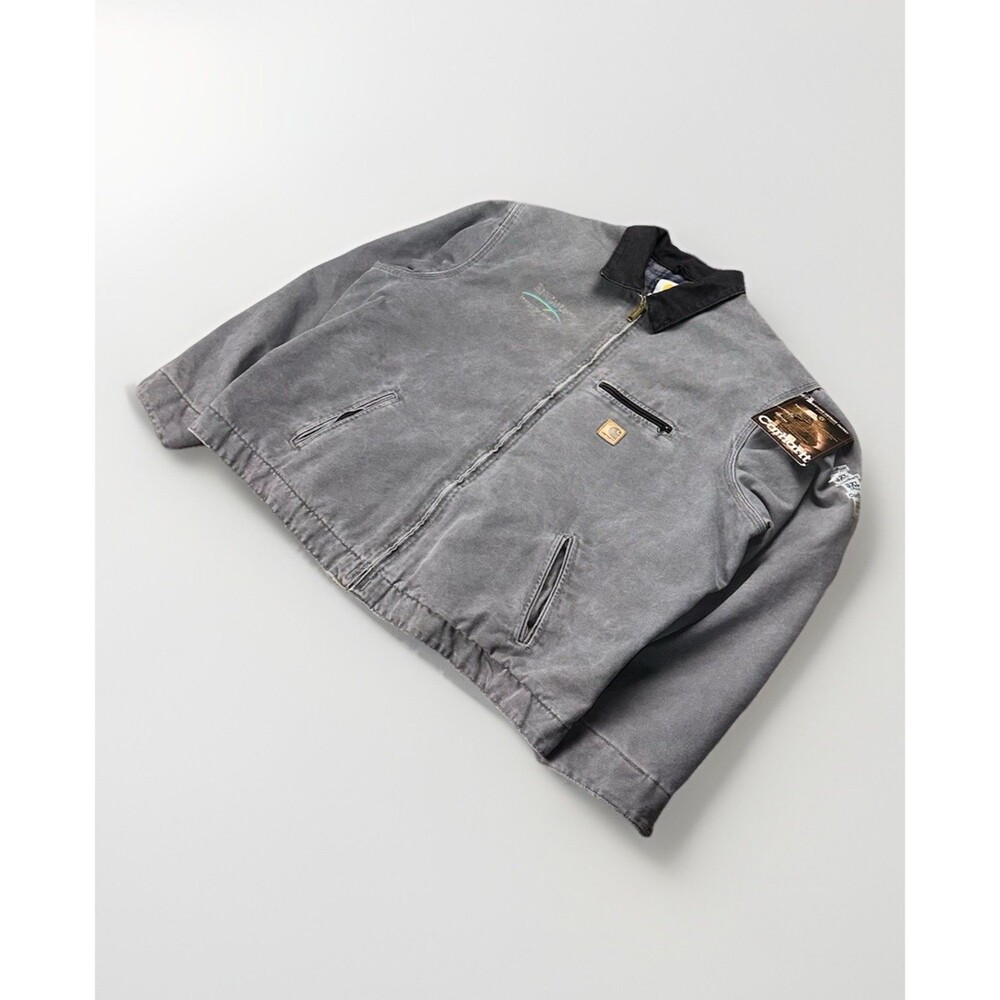 VTG 90s BNWT XXXL Carhartt Detroit Metal J97 MTL Jacket Coat